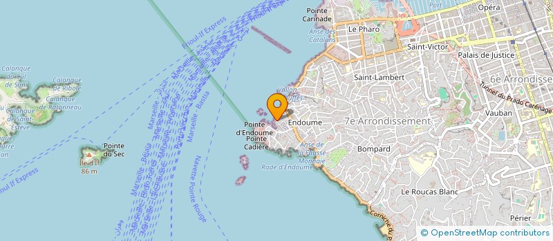 localisation de l'entreprise MATEO à MARSEILLE