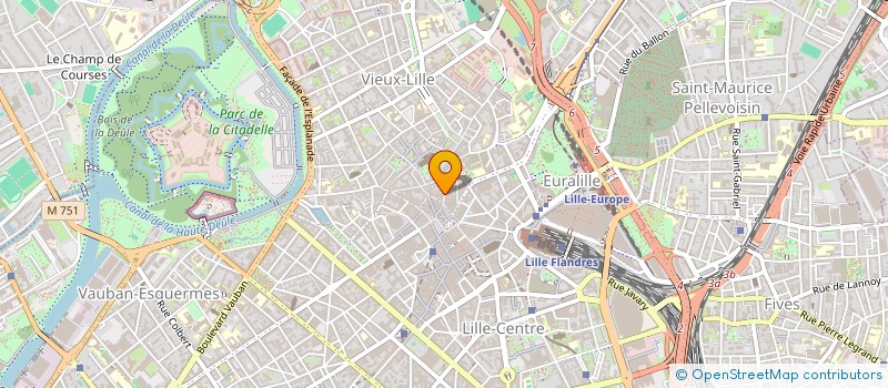 localisation de l'entreprise MATEO à LILLE