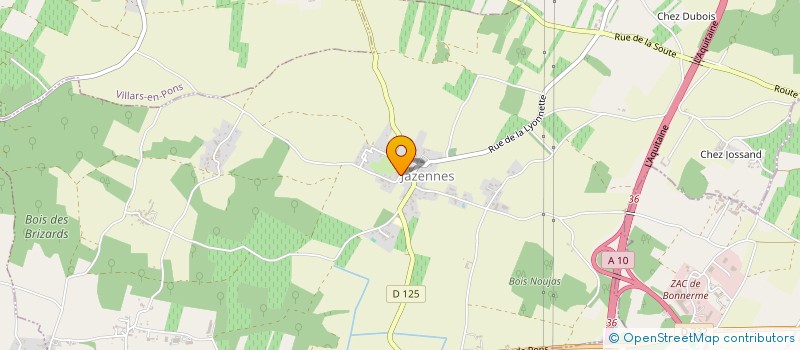 localisation de l'entreprise MATEO  JAZENNES