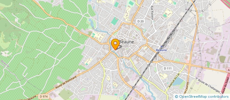 localisation de l'entreprise MATEO à BEAUNE