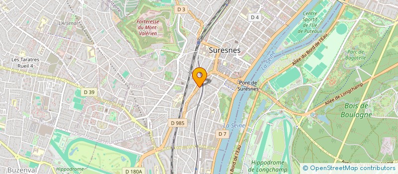 localisation de l'entreprise MATEO ALLEAUME TEBAR à SURESNES