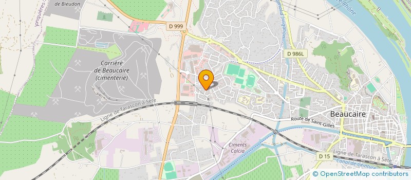 localisation de l'entreprise MATEO CREATION  BEAUCAIRE