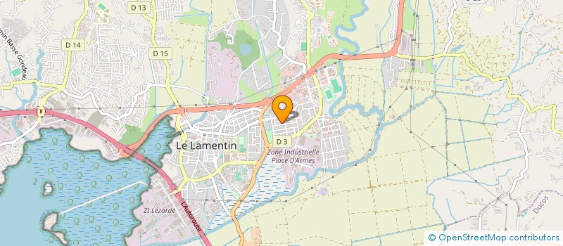localisation de l'entreprise MATEO FINANCES à LE LAMENTIN
