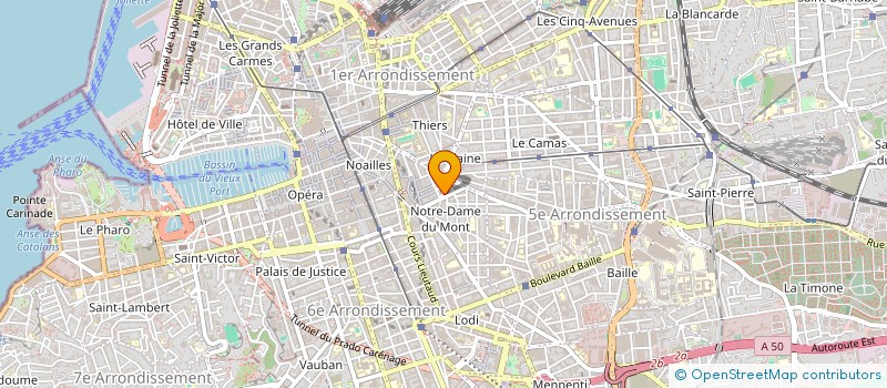 localisation de l'entreprise MATEO GHISLAINE ET ROGNON SANDRINE à MARSEILLE