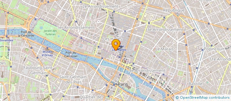 localisation de l'entreprise MATEO MONTAGE SERRES à PARIS