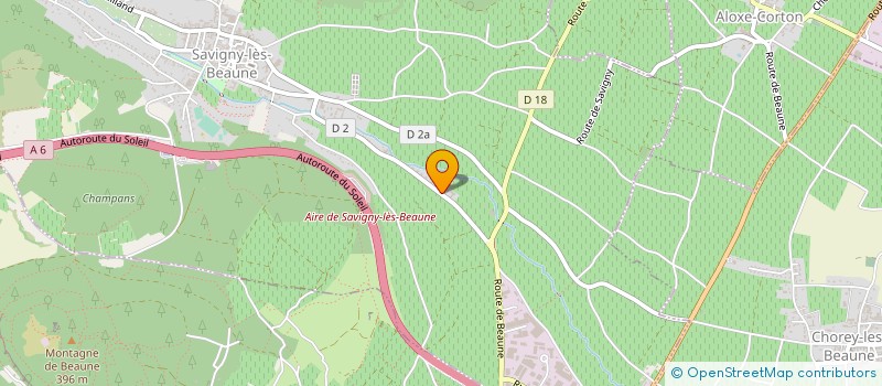 localisation de l'entreprise MATEOS ROMAIN ET THIBAULT à SAVIGNY-LES-BEAUNE