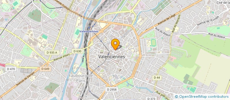 localisation de l'entreprise MATER  VALENCIENNES