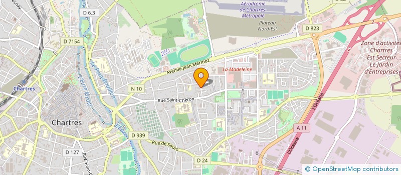 localisation de l'entreprise MATER D ACCUEIL à CHARTRES