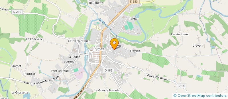localisation de l'entreprise MATER SERVICES BUREAUTIQUE INFORMATIQUE à SAINT-AUBIN-DE-CADELECH