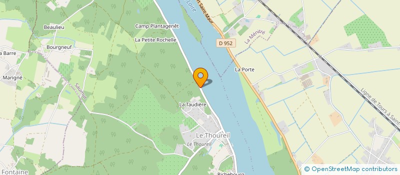 localisation de l'entreprise MATER SORORIRUM S C I à GENNES-VAL-DE-LOIRE