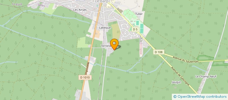 localisation de l'entreprise MATERA91  LE BARP