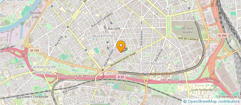 localisation de l'entreprise MATEREX à LILLE