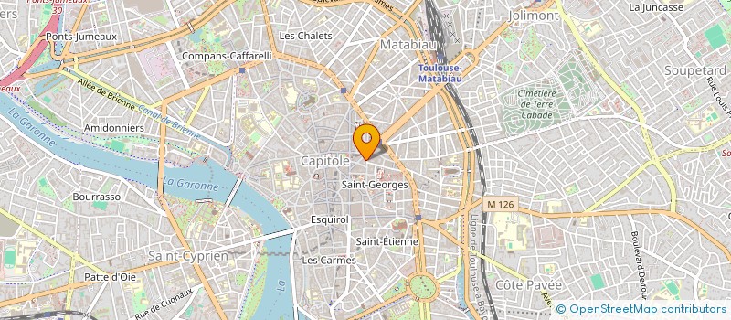 localisation de l'entreprise MATERIA GROUP  TOULOUSE