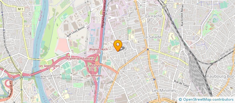localisation de l'entreprise MATERIA VIVA à TOULOUSE
