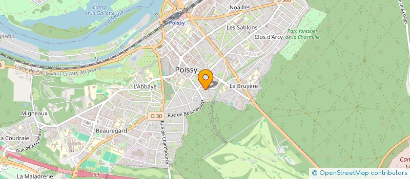 localisation de l'entreprise MATERIAL EXPERIMENTS à POISSY