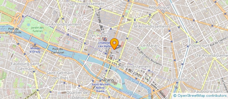 localisation de l'entreprise MATERIAL GIRL à PARIS