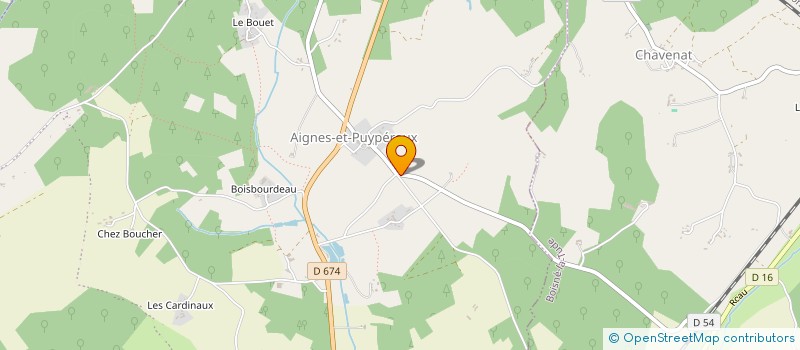 localisation de l'entreprise MATERIALYS à MONTMOREAU