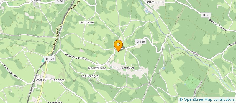 localisation de l'entreprise MATERIAUX ANCIENS QUERCY PERIGORD  ANGLARS-NOZAC