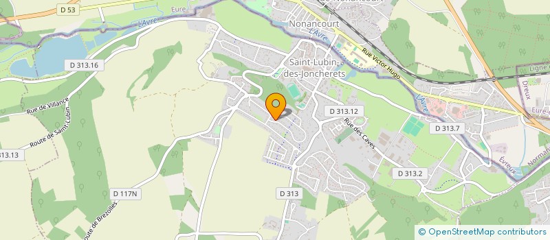 localisation de l'entreprise MATERIAUX CONSTRUCT QUERTIER à DAMPIERRE SUR AVRE