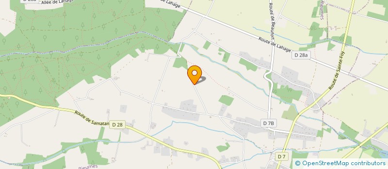 localisation de l'entreprise MATERIAUX D OC  RIEUMES