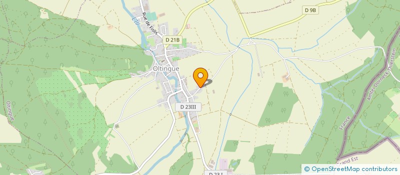 localisation de l'entreprise MATERIAUX DE CONSTRUCTION LOUIS WALBOTT  OLTINGUE