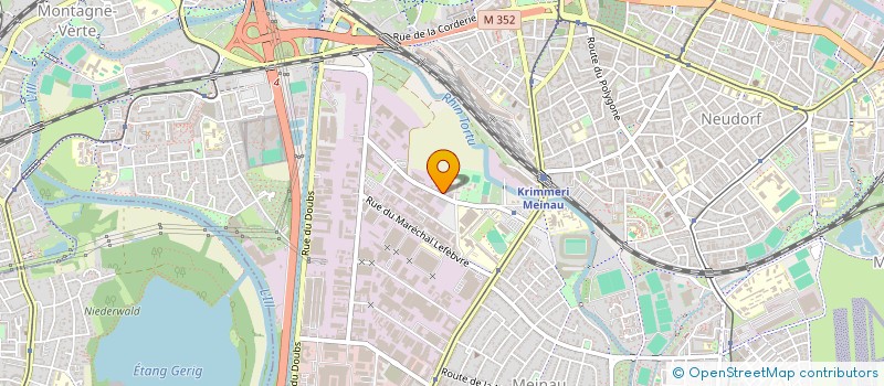 localisation de l'entreprise MATERIAUX DE CONSTRUCTION TT à STRASBOURG