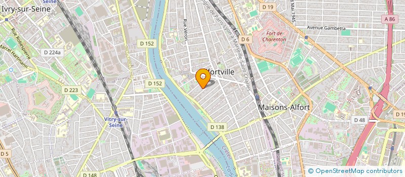 localisation de l'entreprise MATERIAUX IDF à ALFORTVILLE