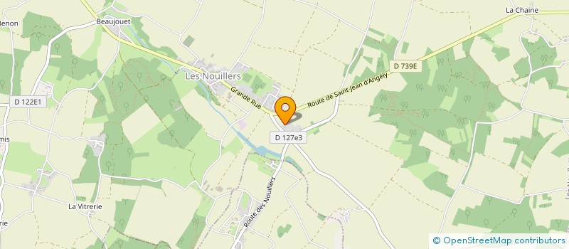 localisation de l'entreprise MATERIAUX LES NOUILLERS  LES NOUILLERS
