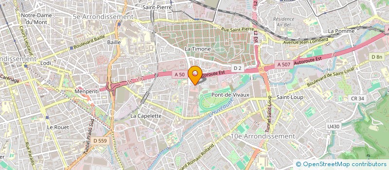 localisation de l'entreprise MATERIAUX MODERNES à MARSEILLE