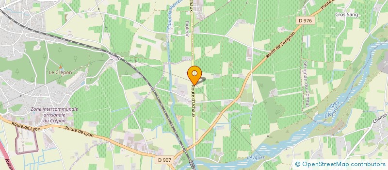 localisation de l'entreprise MATERIAUX OEUVRES BATIMENT à ORANGE