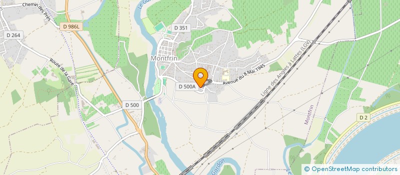 localisation de l'entreprise MATERIAUX PAULUS à MONTFRIN