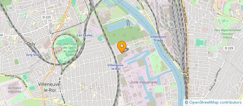 localisation de l'entreprise MATERIAUX ROUTIERS DU VAL DE MARNE à VILLENEUVE-LE-ROI