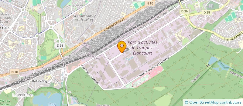 localisation de l'entreprise MATERIAUX STABILISES DE TRAPPES à TRAPPES