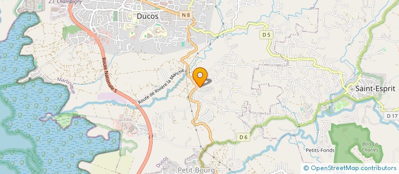 localisation de l'entreprise MATERIEL APICOLE BOUCHERIE BOULANGERIE POISSONNERIE  DUCOS