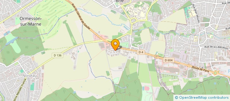 localisation de l'entreprise MATERIEL APPAREILLAGE TECHNIQUE VISUALIS  LA QUEUE-EN-BRIE