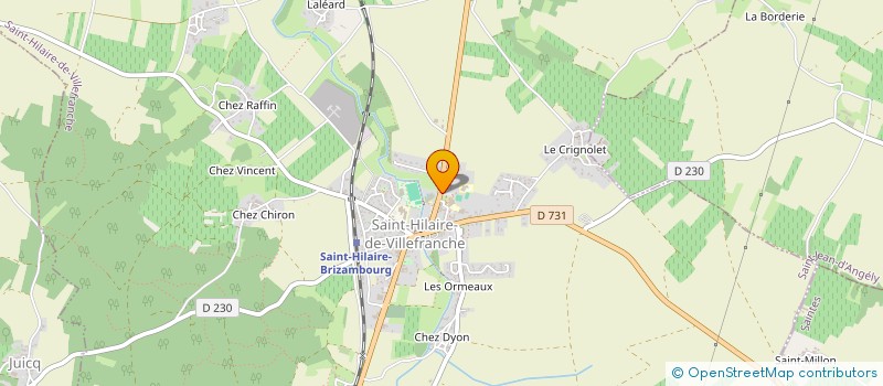 localisation de l'entreprise MATERIEL BATIMENT TRAVAUX PUBLICS à ECOYEUX