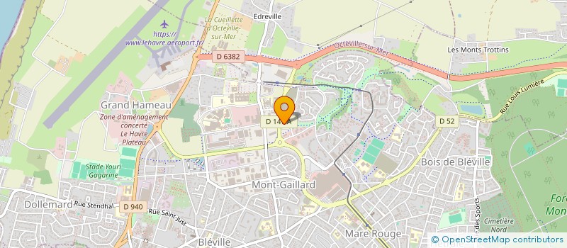 localisation de l'entreprise MATERIEL CABLE REALISATION à LE HAVRE