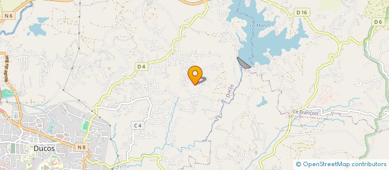 localisation de l'entreprise MATERIEL CARAIBES RENTAL  DUCOS