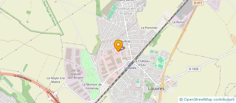 localisation de l'entreprise MATERIEL D AMENAGEMENT SPECIALISE à LOUVRES