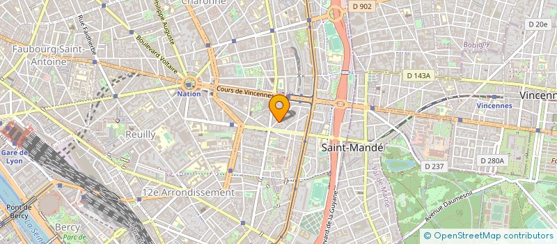 localisation de l'entreprise MATERIEL D'INDUSTRIE ET TRAVAUX PUBLICS à PARIS