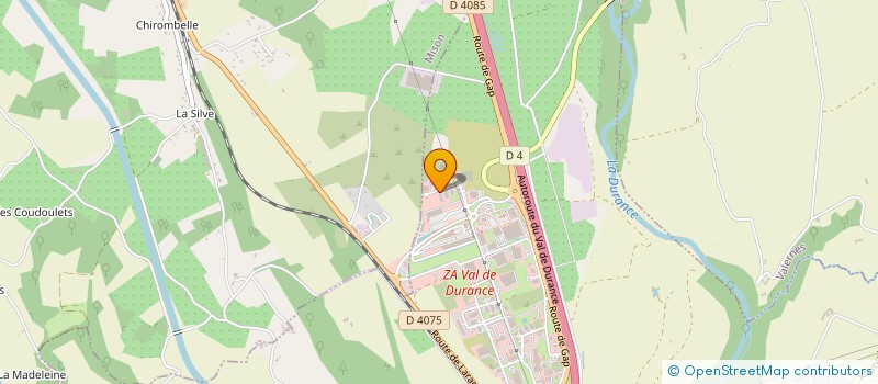 localisation de l'entreprise MATERIEL ET CONFORT MEDICAL SISTERONAIS  SISTERON