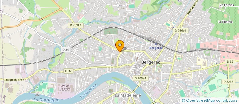 localisation de l'entreprise MATERIEL ET TECHNIQUE INFORMATIQUE à BERGERAC