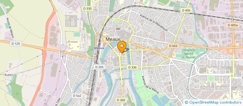 localisation de l'entreprise MATERIEL MEDICAL 77 à MEAUX