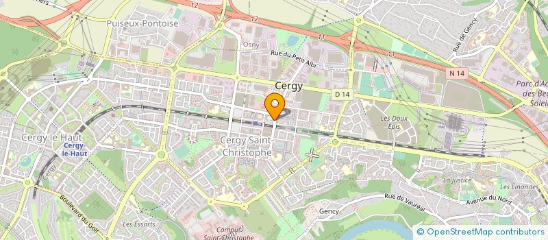 localisation de l'entreprise MATERIEL MEDICAL A DOMICILE à SAINT-OUEN-L'AUMONE