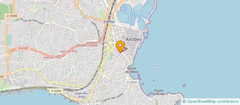 localisation de l'entreprise MATERIEL MEDICAL ANTIBOIS à ANTIBES