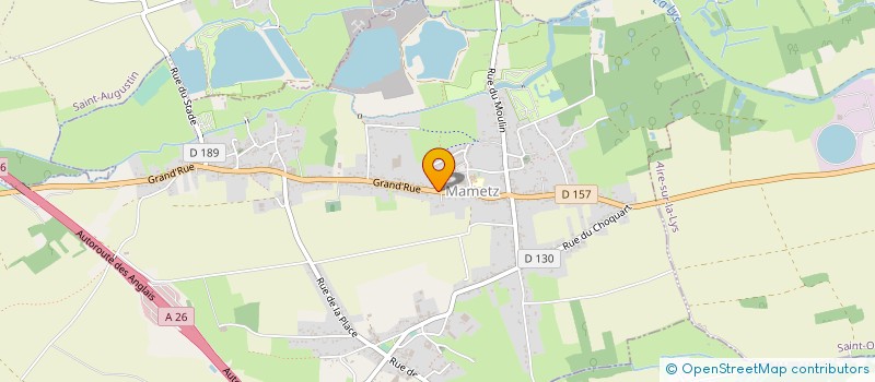 localisation de l'entreprise MATERIEL MEDICAL DE MAMETZ  MAMETZ