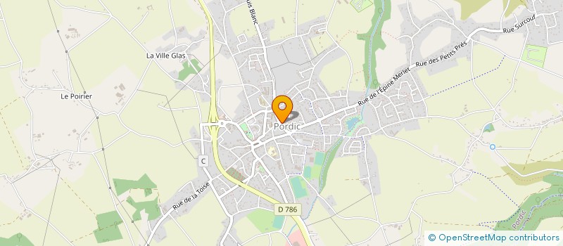 localisation de l'entreprise MATERIEL MEDICAL DU LITTORAL  PORDIC