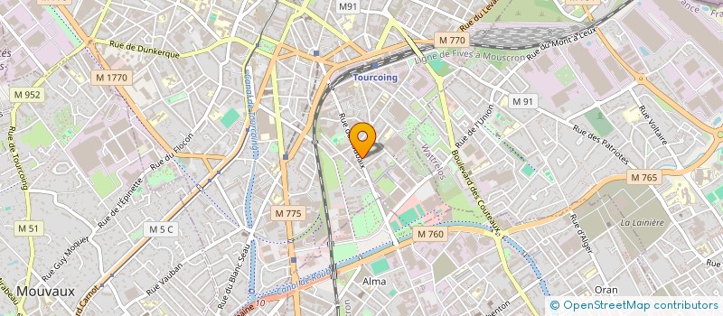 localisation de l'entreprise MATERIEL MEDICAL INNOVANT  MONS-EN-BARUL