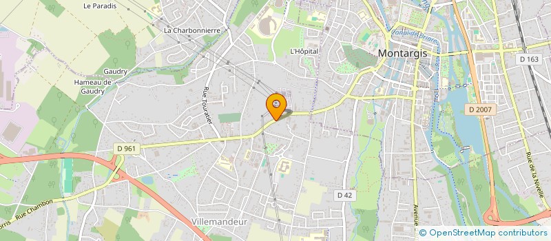localisation de l'entreprise MATERIEL MEDICAL MANDORAIS à VILLEMANDEUR