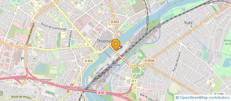 localisation de l'entreprise MATERIEL MINES ET CARRIERES à THIONVILLE